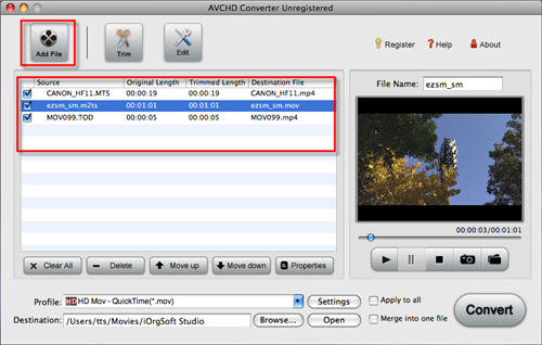 Mac HD Video Converter