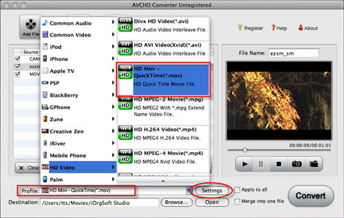 Mac HD Video Converter